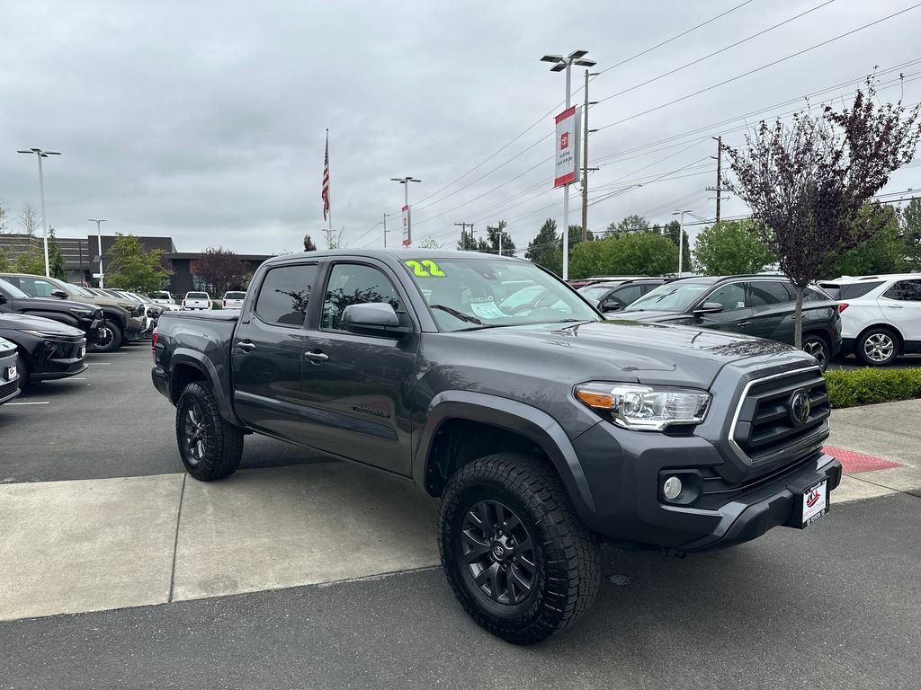 Certified Used 2022 Magnetic Gray Metallic Toyota SR5 image 7