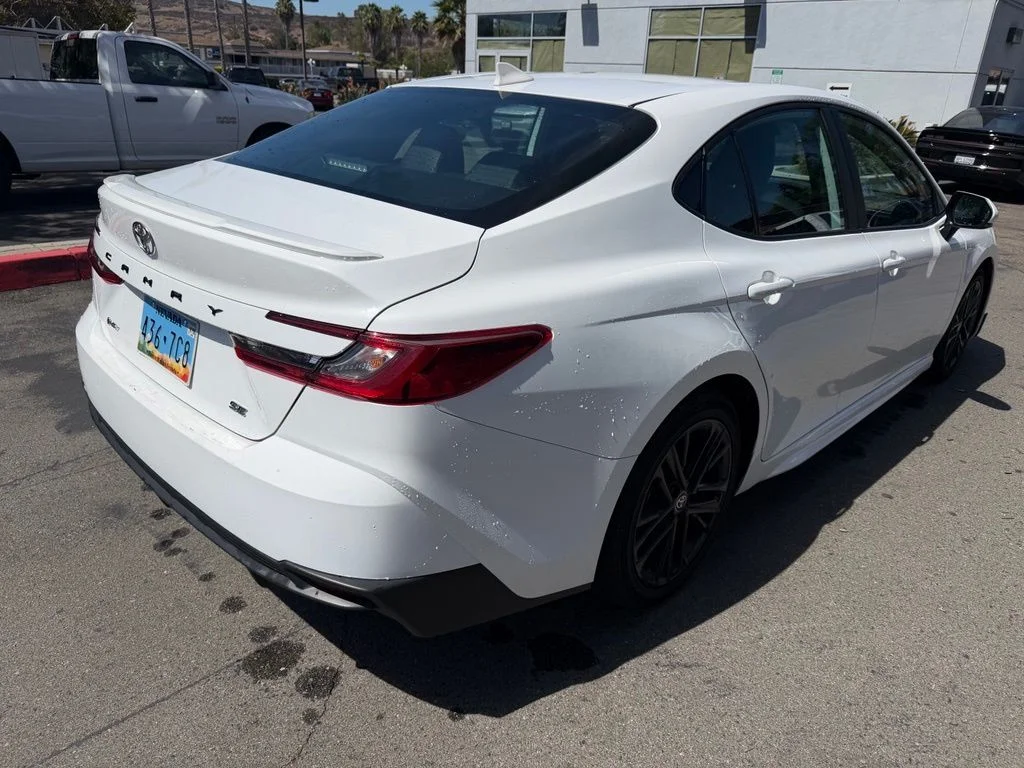 Used 2025 White Toyota SE image 12