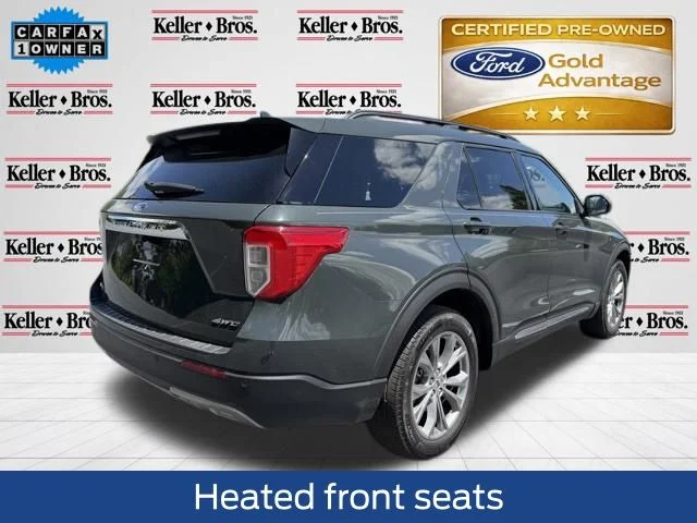 Certified Used 2022 Green Ford XLT image 7