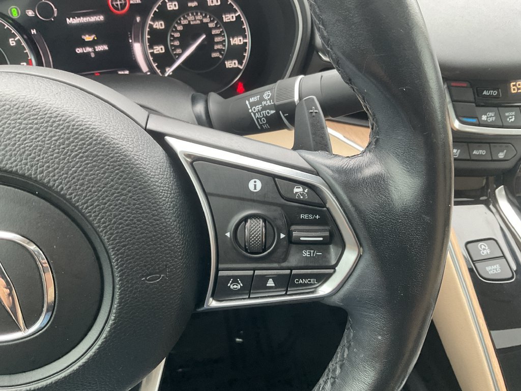 Used 2021 Black Acura Advance image 22