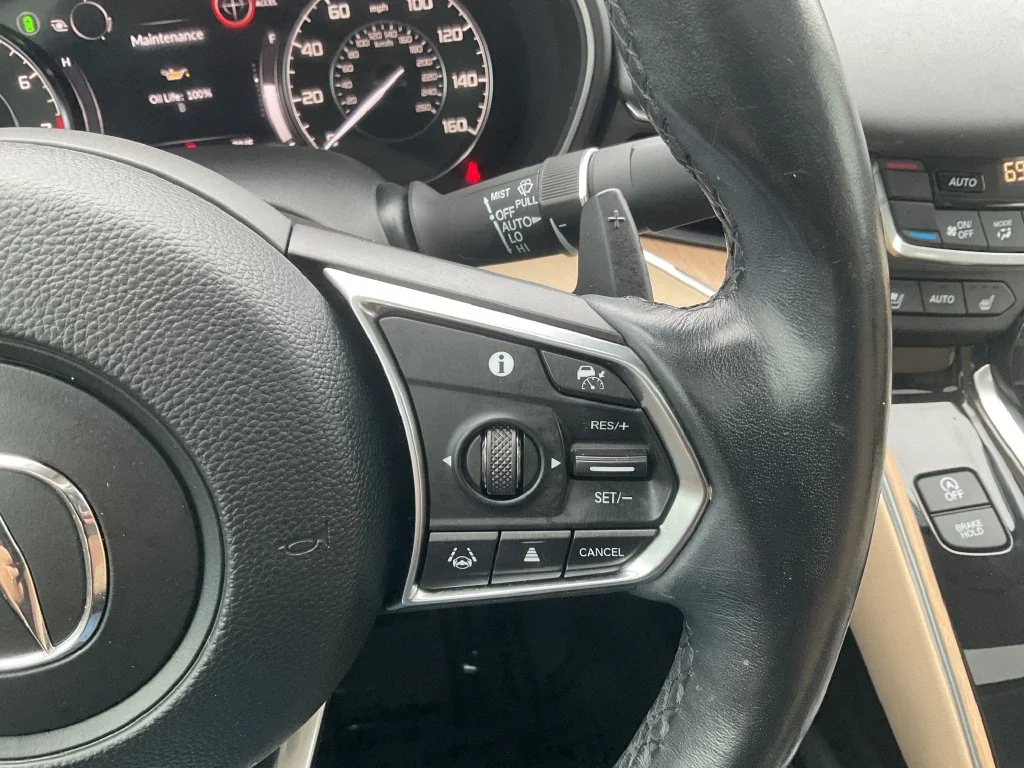 Used 2021 Black Acura Advance image 22