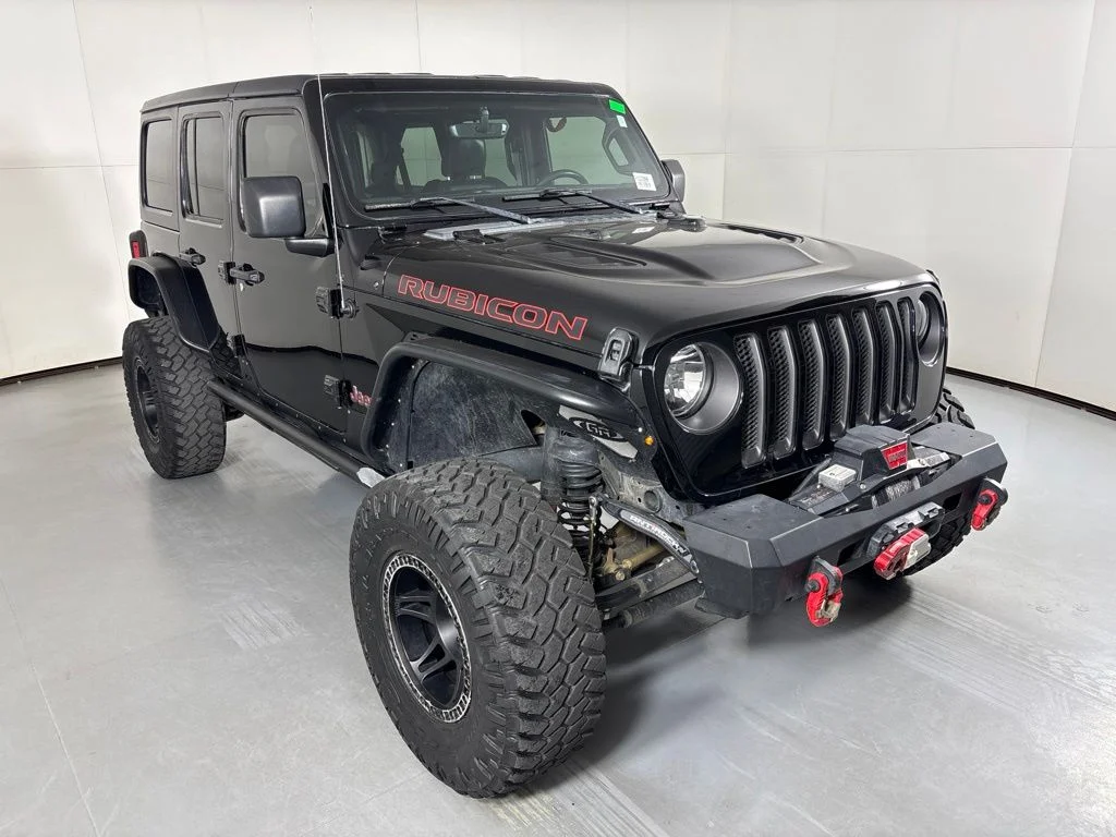 Used 2021 Black Jeep Unlimited Rubicon image 2