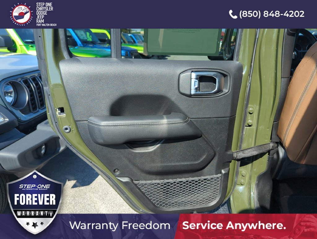 Used 2022 Green Jeep Unlimited Sahara 4xe image 26