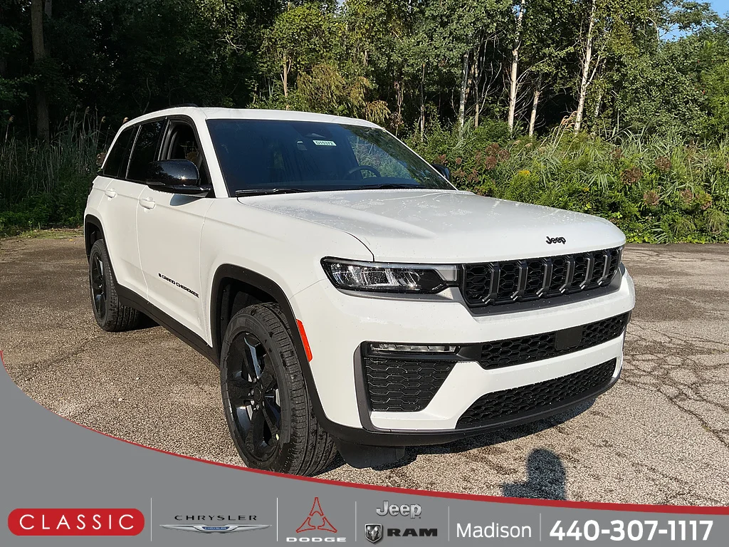 New 2027 Bright White Clearcoat Jeep Limited image 1
