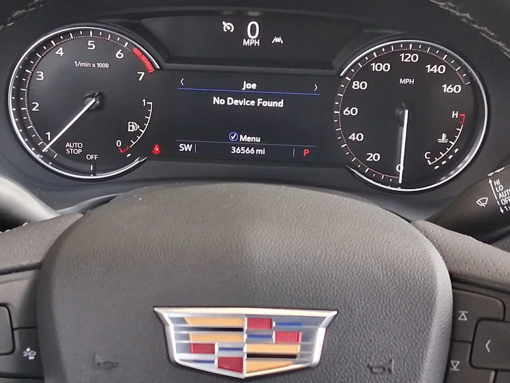 Used 2023 Crystal White Tricoat Cadillac Sport image 13
