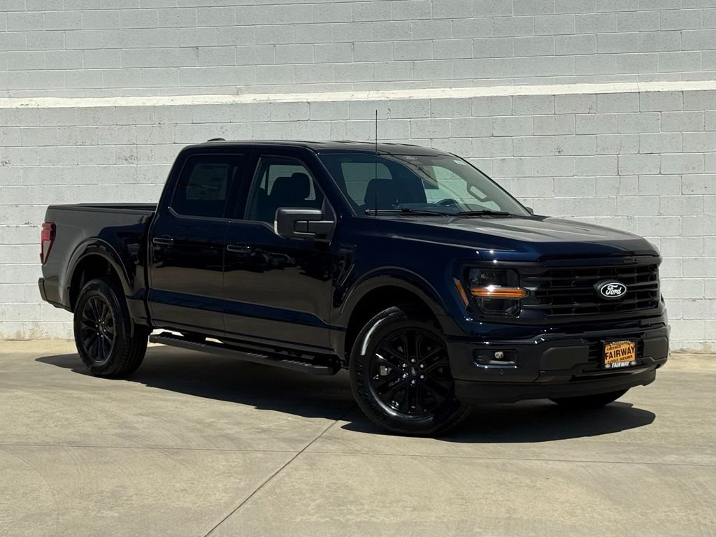 New 2026 Antimatter Blue Metallic Ford XLT image 1