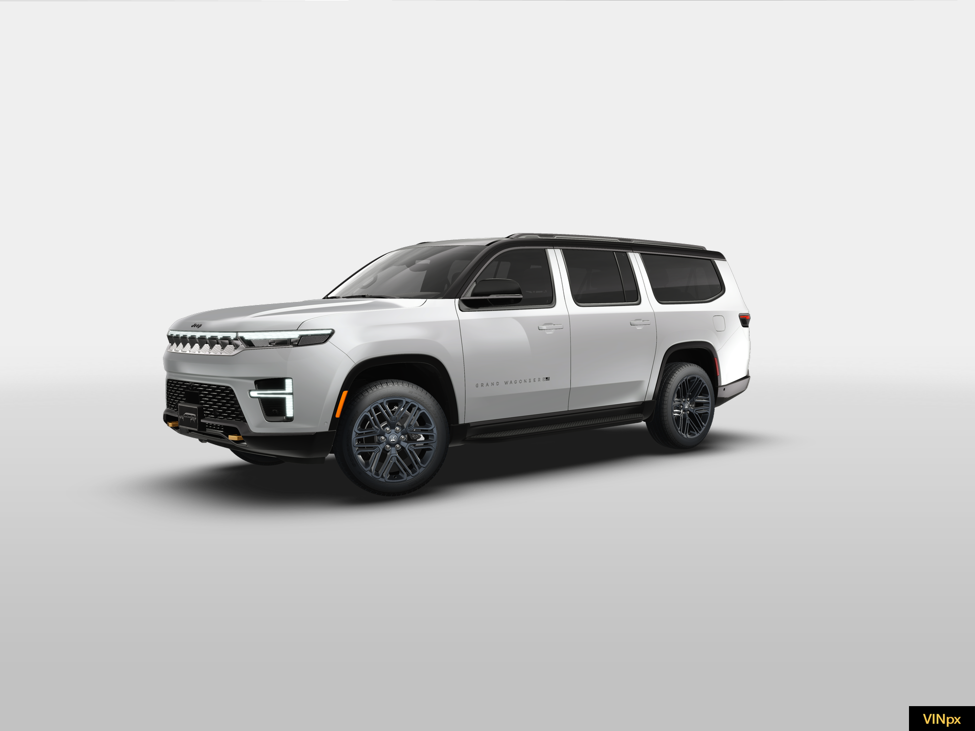 New 2026 Bright White Clear-Coat Exterior Paint Jeep Grand Wagoneer image 2