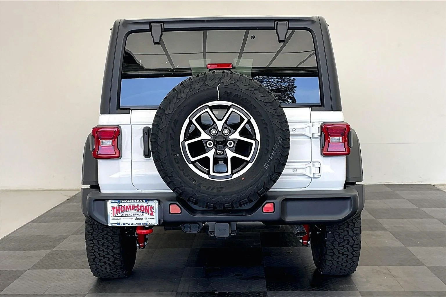 New 2026 Bright White Clearcoat Jeep Rubicon image 3