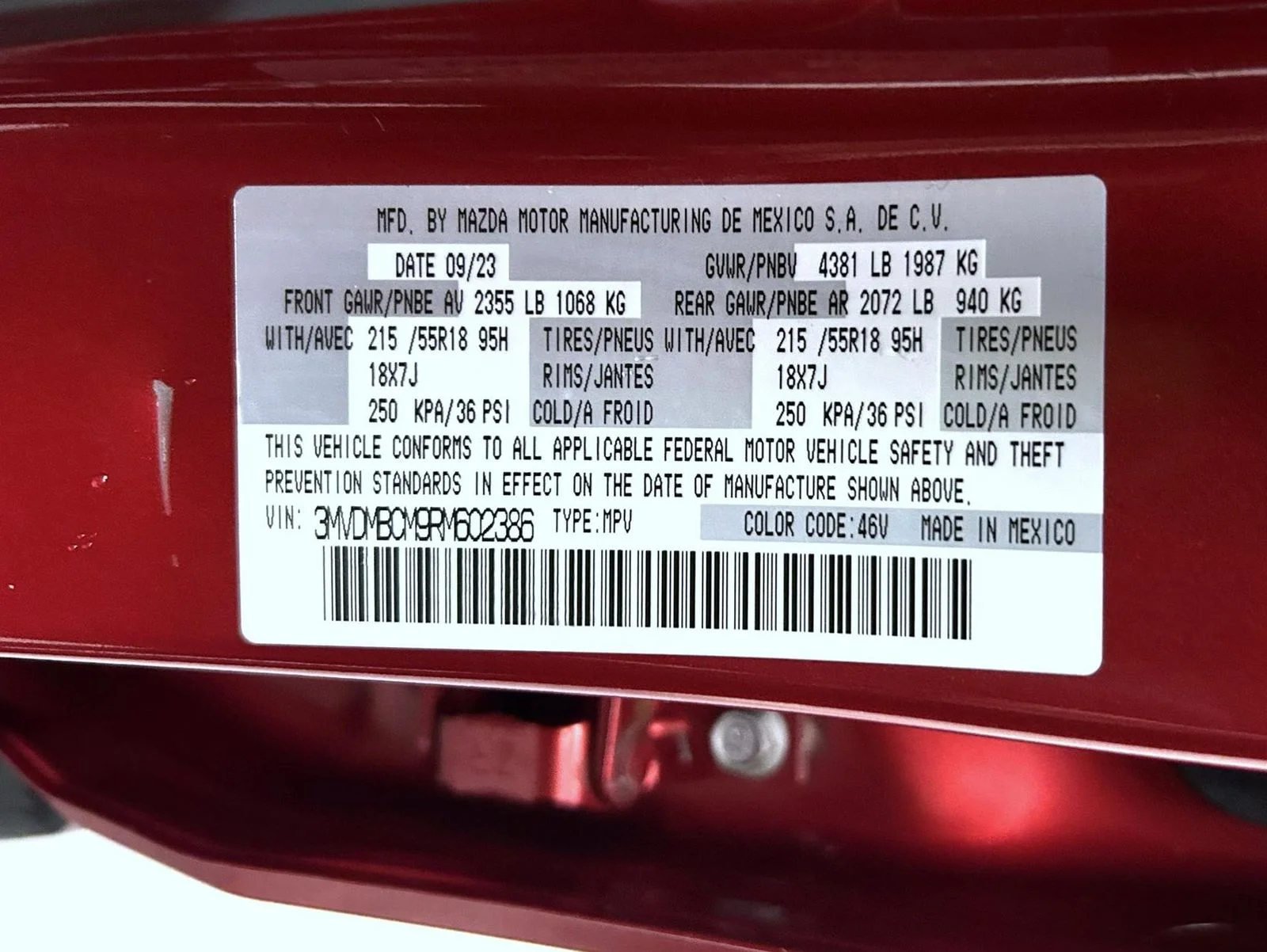 Certified Used 2024 Red Mazda 2.5 S Preferred Package image 25