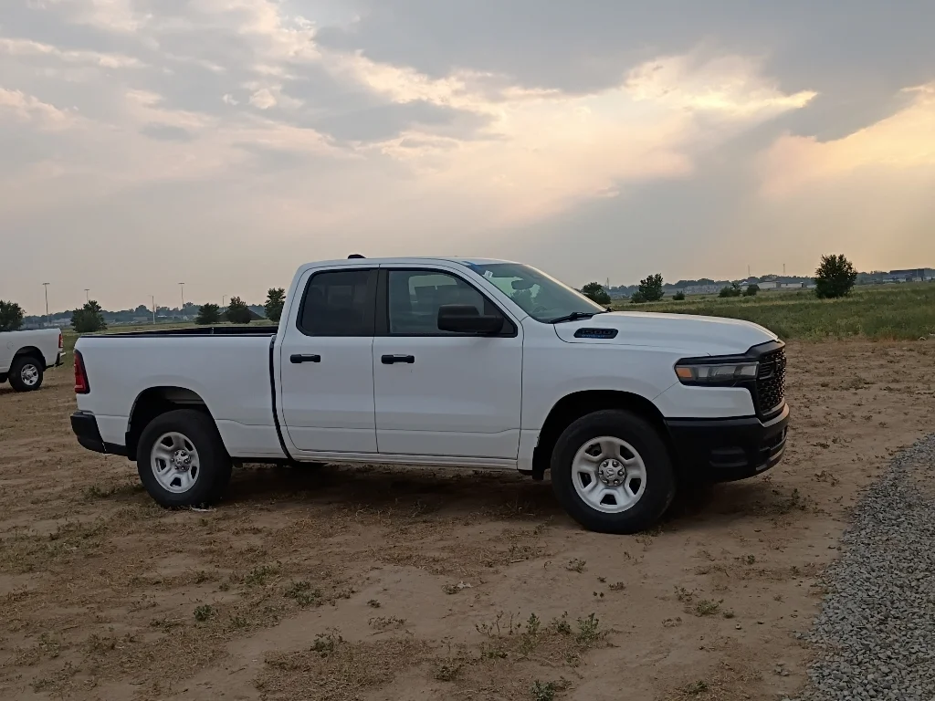 Used 2025 Bright White Clearcoat Ram Tradesman image 7