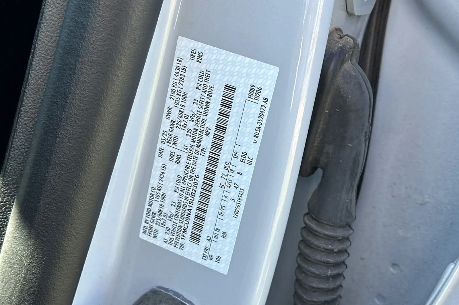 Certified Used 2025 Space Silver Ford ST-Line Select image 28