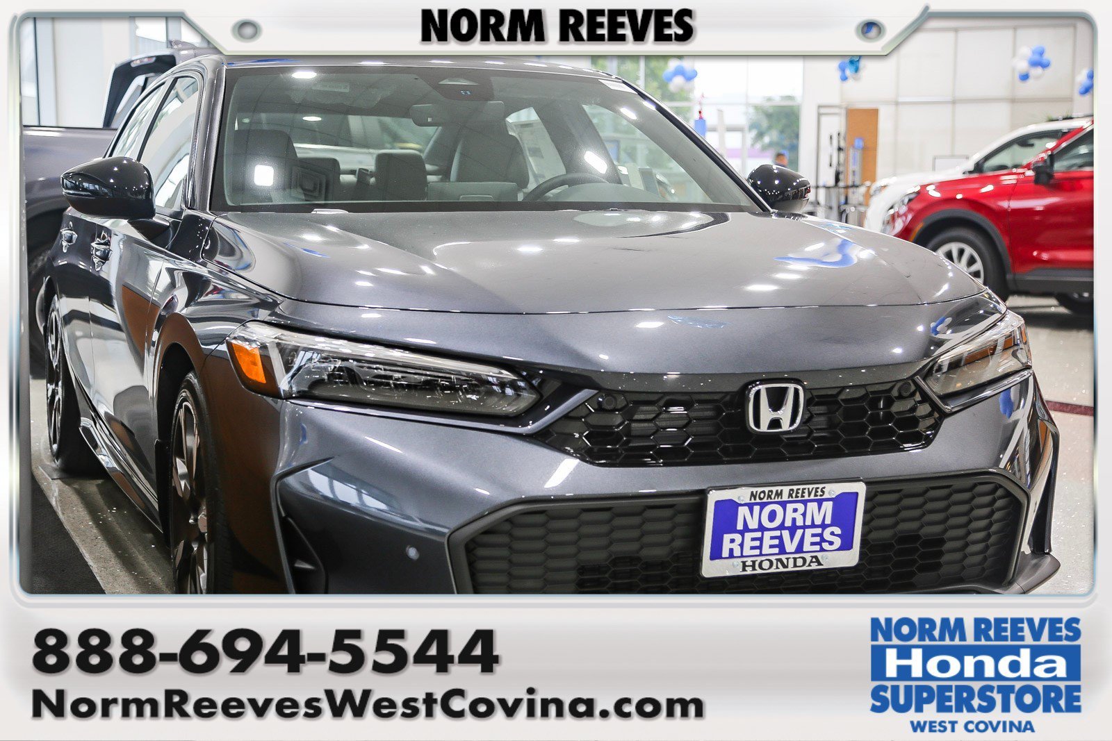 New 2026 Meteorite Gray Metallic Honda Sport Touring CVT image 1