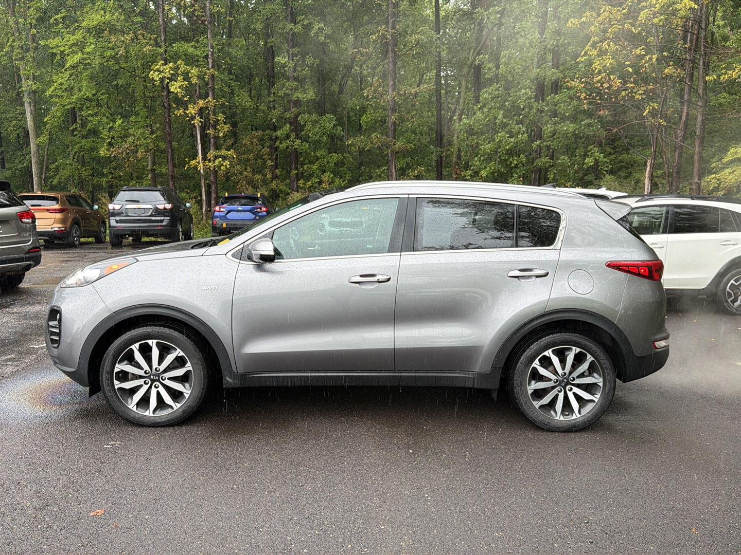 Used 2017 Mineral Silver Kia EX image 11