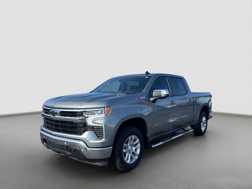 Sterling Gray Metallic 2025 Chevrolet Silverado 1500 Pickup Truck Four-Wheel Drive