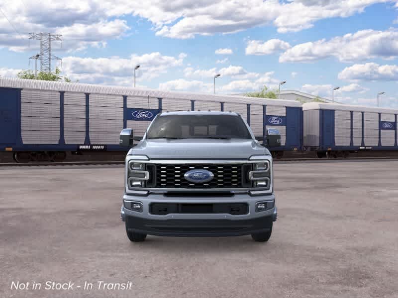 New 2026 Glacier Gray Metallic Tri-Coat Ford F-350 DRW Pickup Platinum image 6
