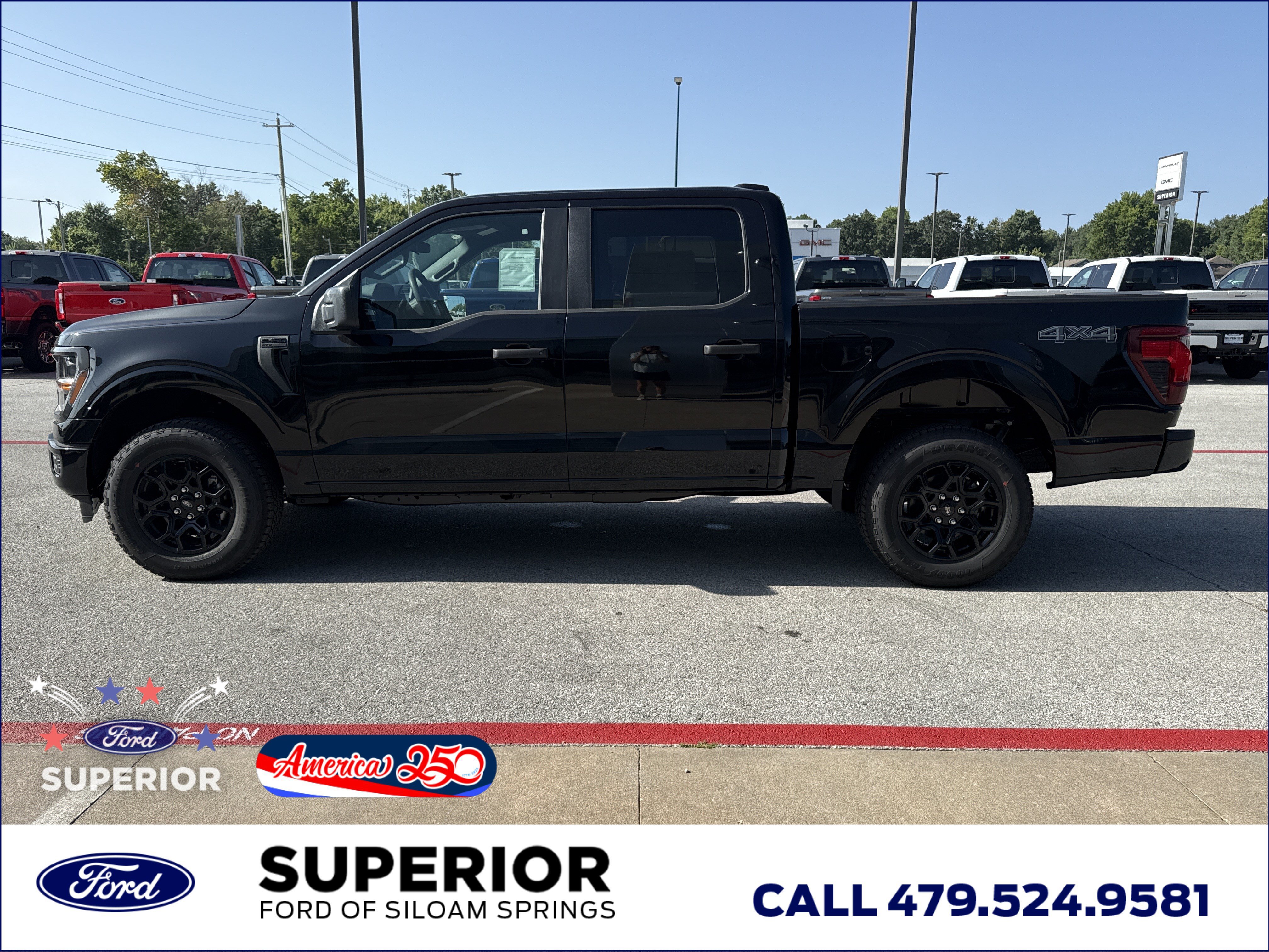New 2026 Agate Black Metallic Ford STX 4WD image 9