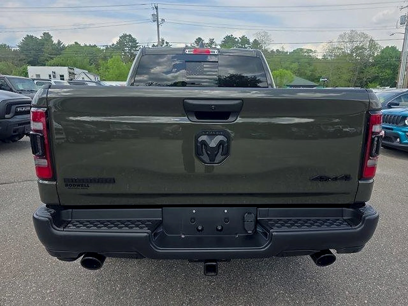 Certified Used 2021 Tank Clearcoat Ram Big Horn Crew Cab 4x4 5