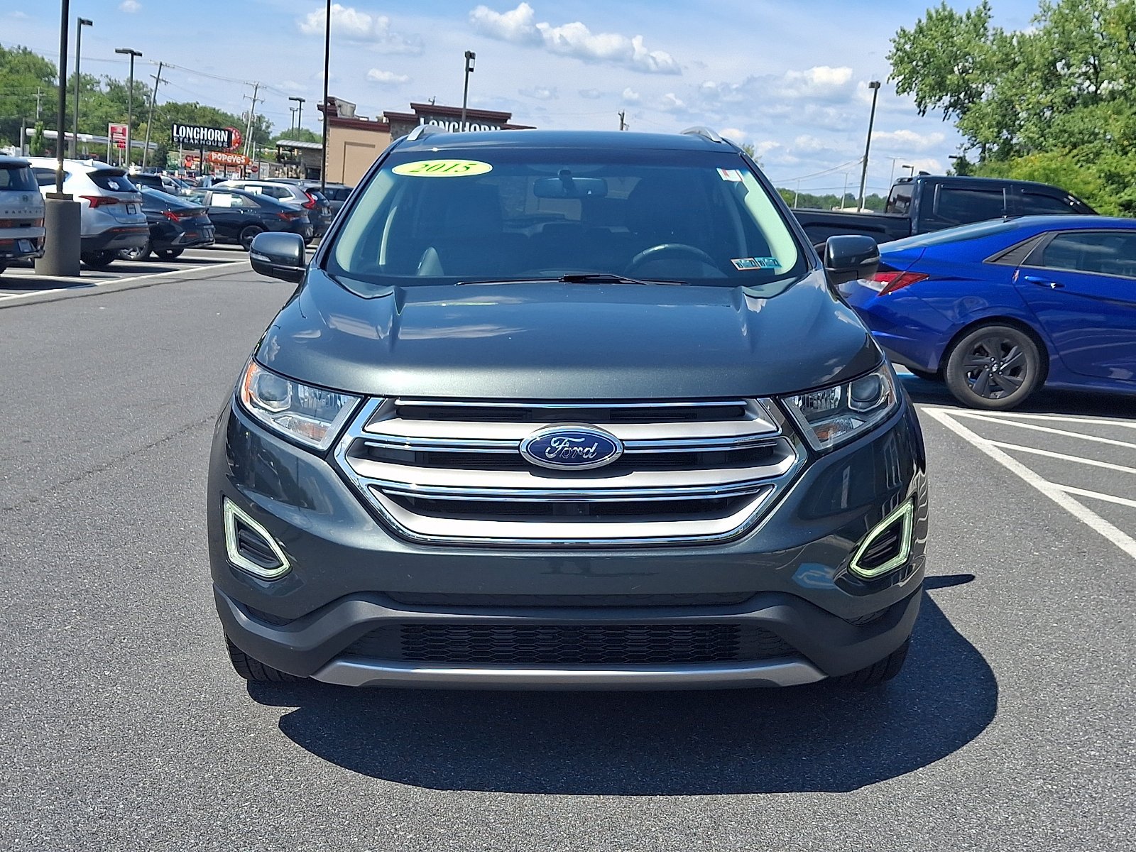 Used 2015 Ford Edge Titanium with VIN 2FMTK4K9XFBB90273 for sale in Lebanon, PA