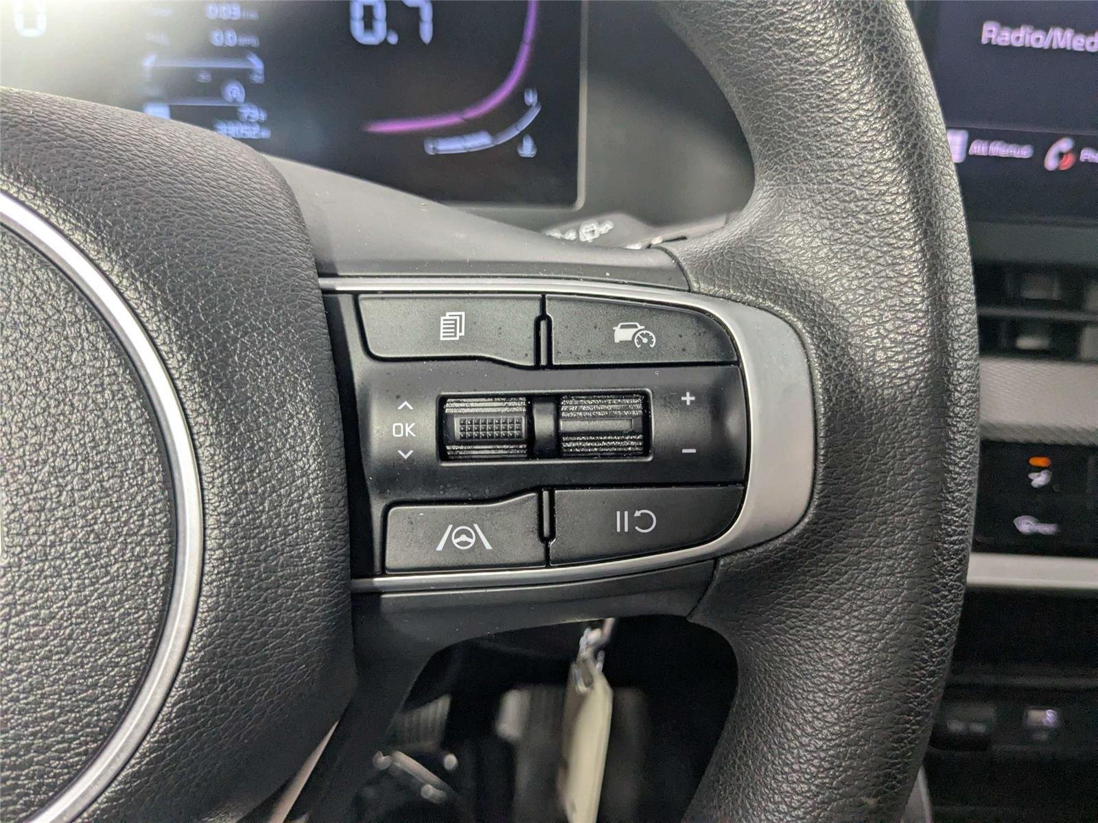 Used 2024 Fusion Black Kia LX image 18