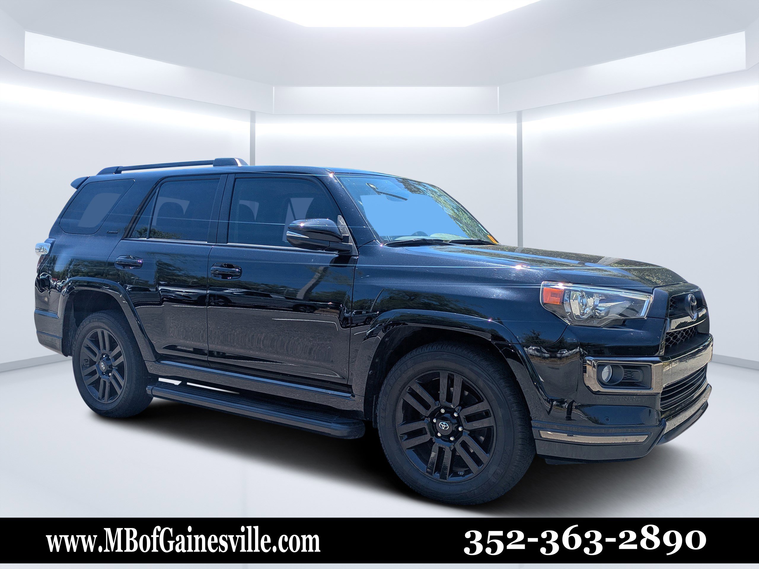 Used 2019 Midnight Black Metallic Toyota Limited Nightshade image 1
