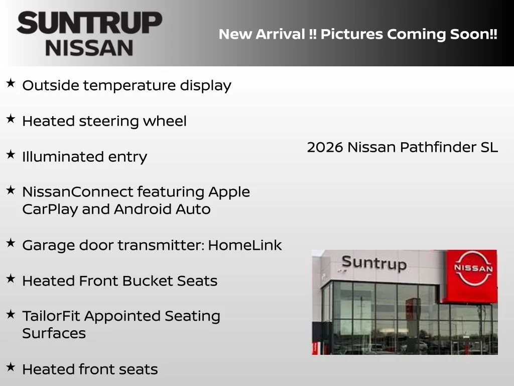 New 2026 White Nissan SL image 7