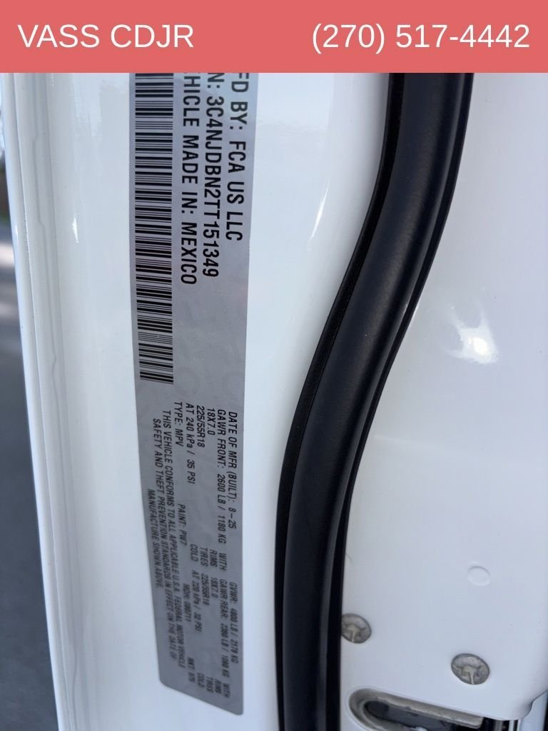 Certified Used 2026 White/off-white Jeep Latitude image 46