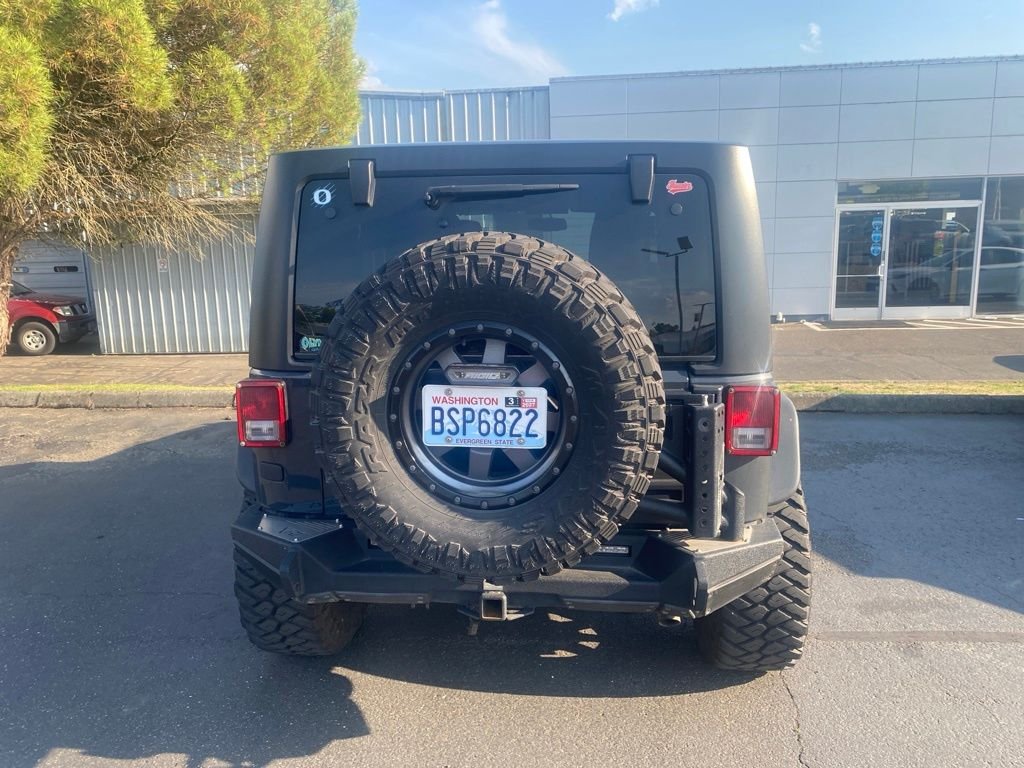 Used 2016 Black Jeep Unlimited Rubicon image 12