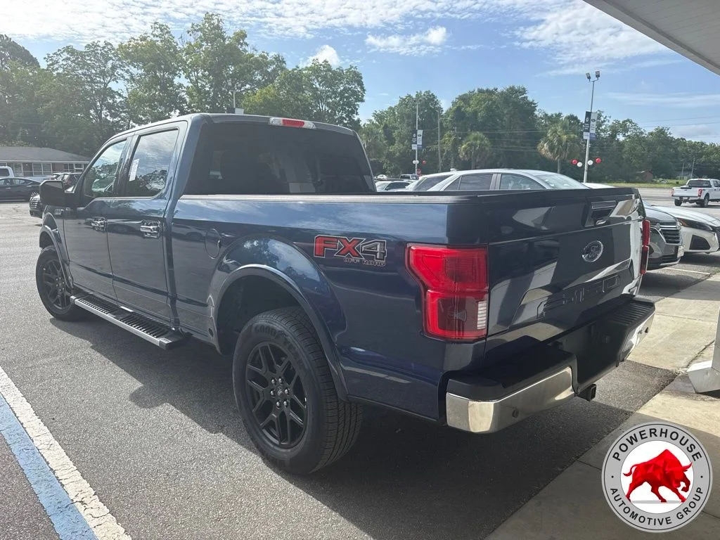 Used 2018 Blue Ford Lariat image 8