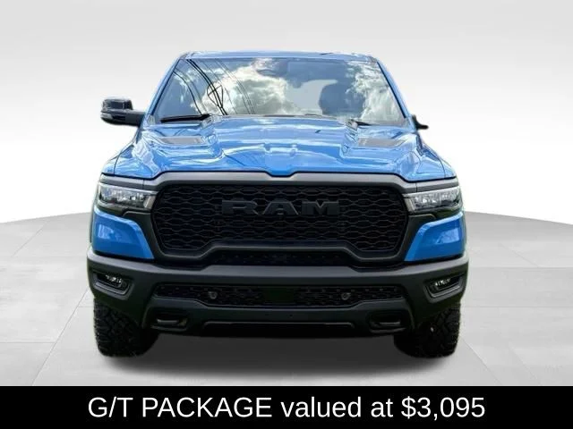 New 2026 Hydro Blue Pearl-Coat Exterior Paint RAM Rebel image 4