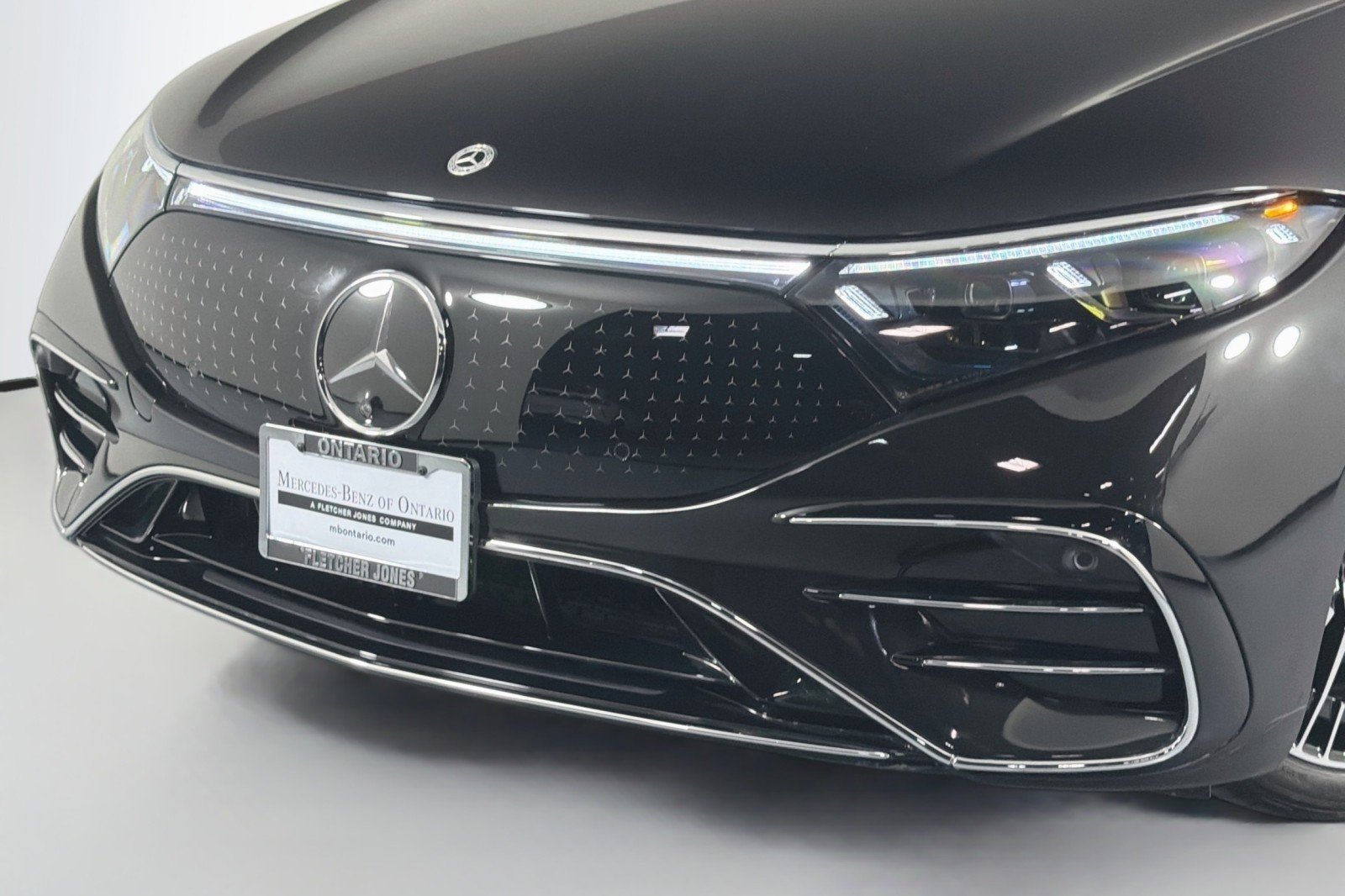Certified Used 2023 Obsidian Black Metallic Mercedes-Benz EQS 450+ image 12