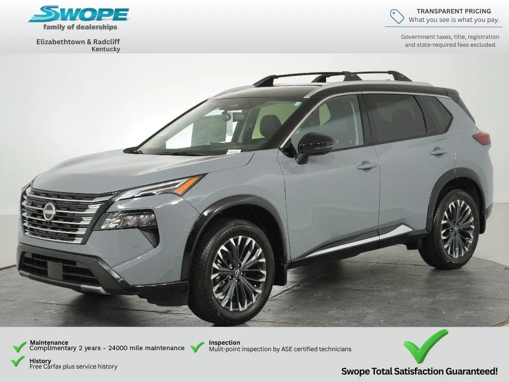 New 2026 Boulder Gray Pearl/Super Black Nissan Platinum image 8