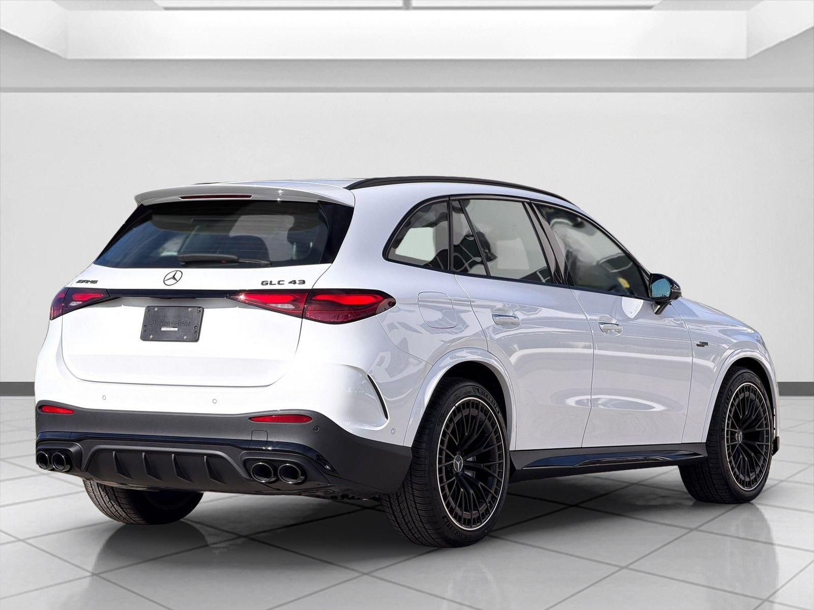 New 2026 MANUFAKTUR Moonlight White Metallic Mercedes-Benz AMG® GLC 43 4MATIC® SUV image 3