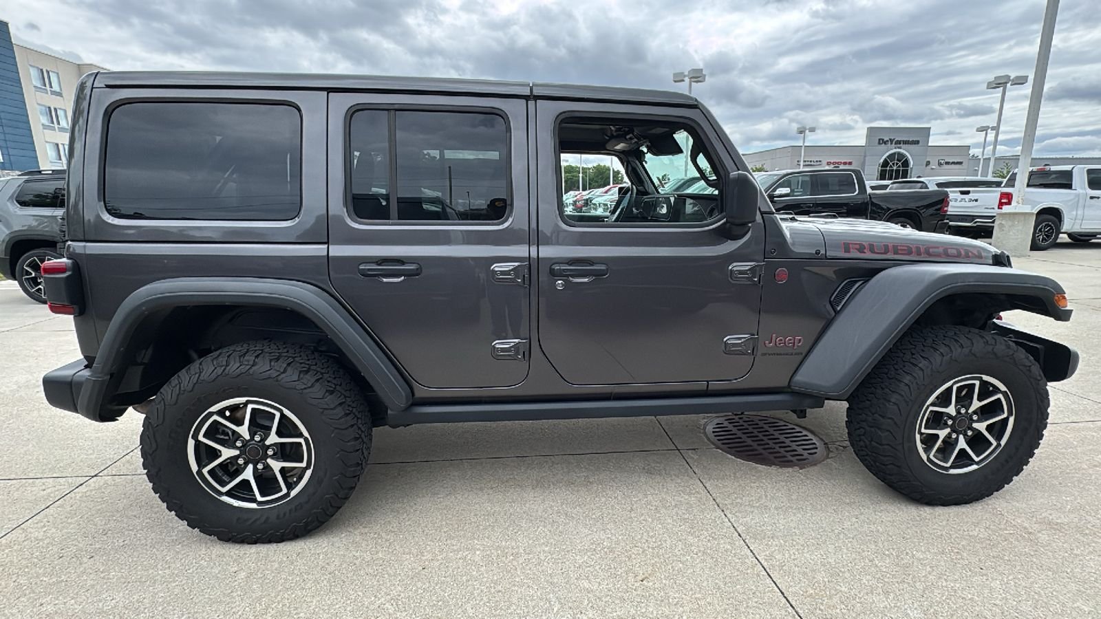 Certified Used 2025 Gray Jeep Rubicon image 16