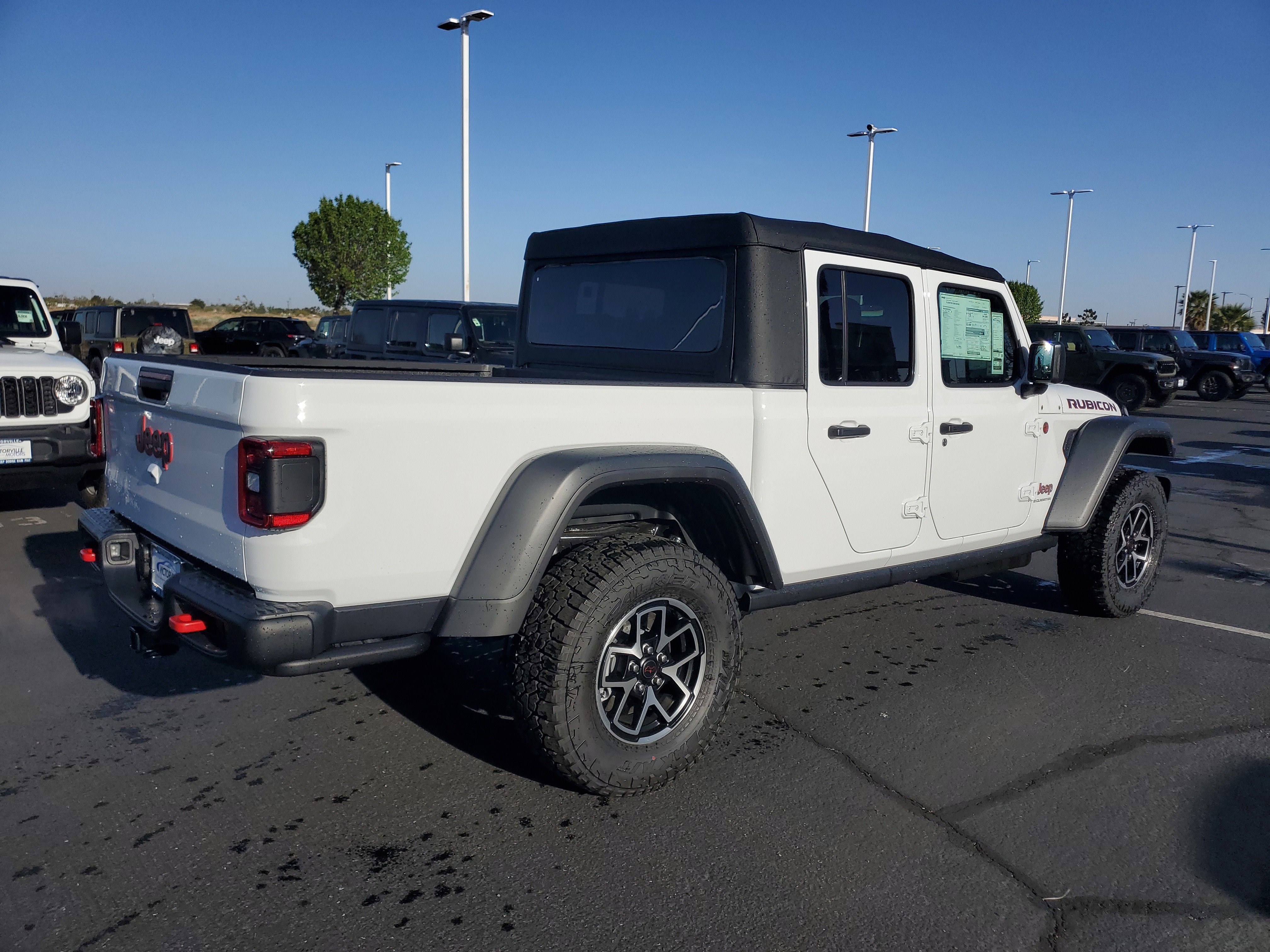New 2026 Bright White Clearcoat Jeep Rubicon image 3