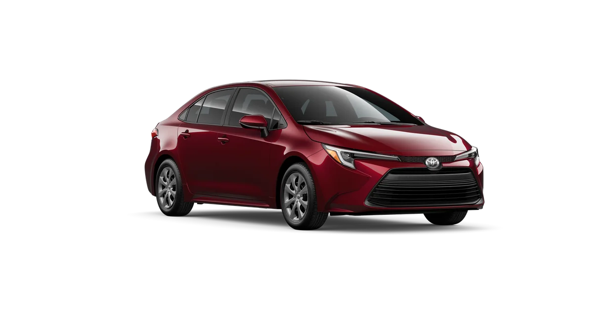 New 2027 Ruby Flare Pearl Toyota Hybrid LE image 15