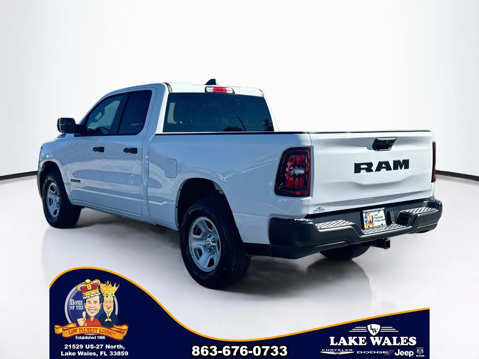 New 2027 Bright White Clear-Coat Exterior Paint RAM TRADESMAN image 4