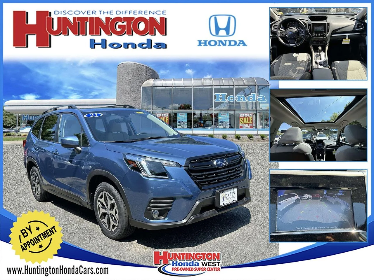Used 2023 Horizon Blue Pearl Subaru Premium image 1