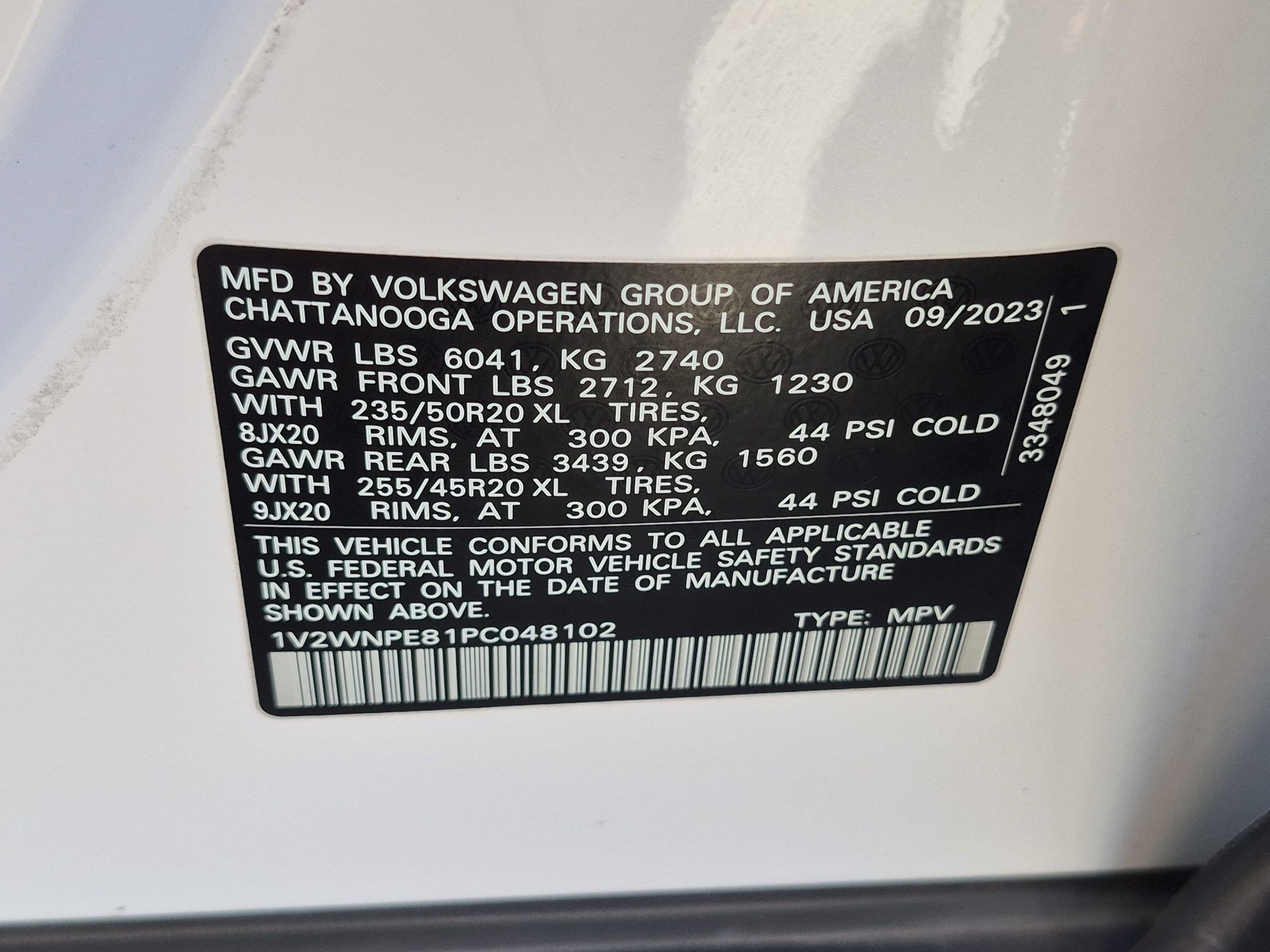 Certified Used 2023 Opal White Pearl Volkswagen Pro S image 36