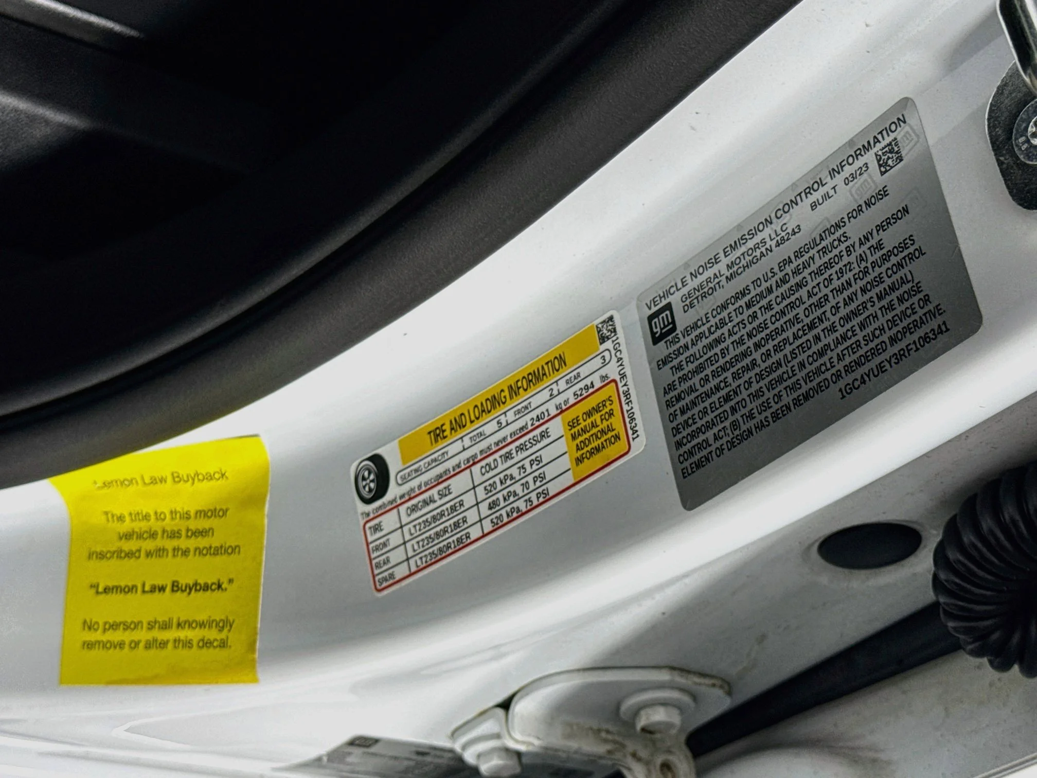 Used 2024 Summit White Chevrolet LTZ DRW image 34