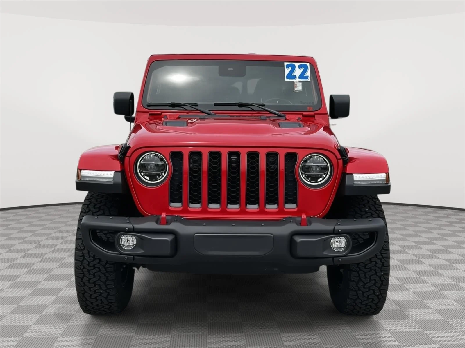 Used 2022 Firecracker Red Clearcoat Jeep Rubicon image 2