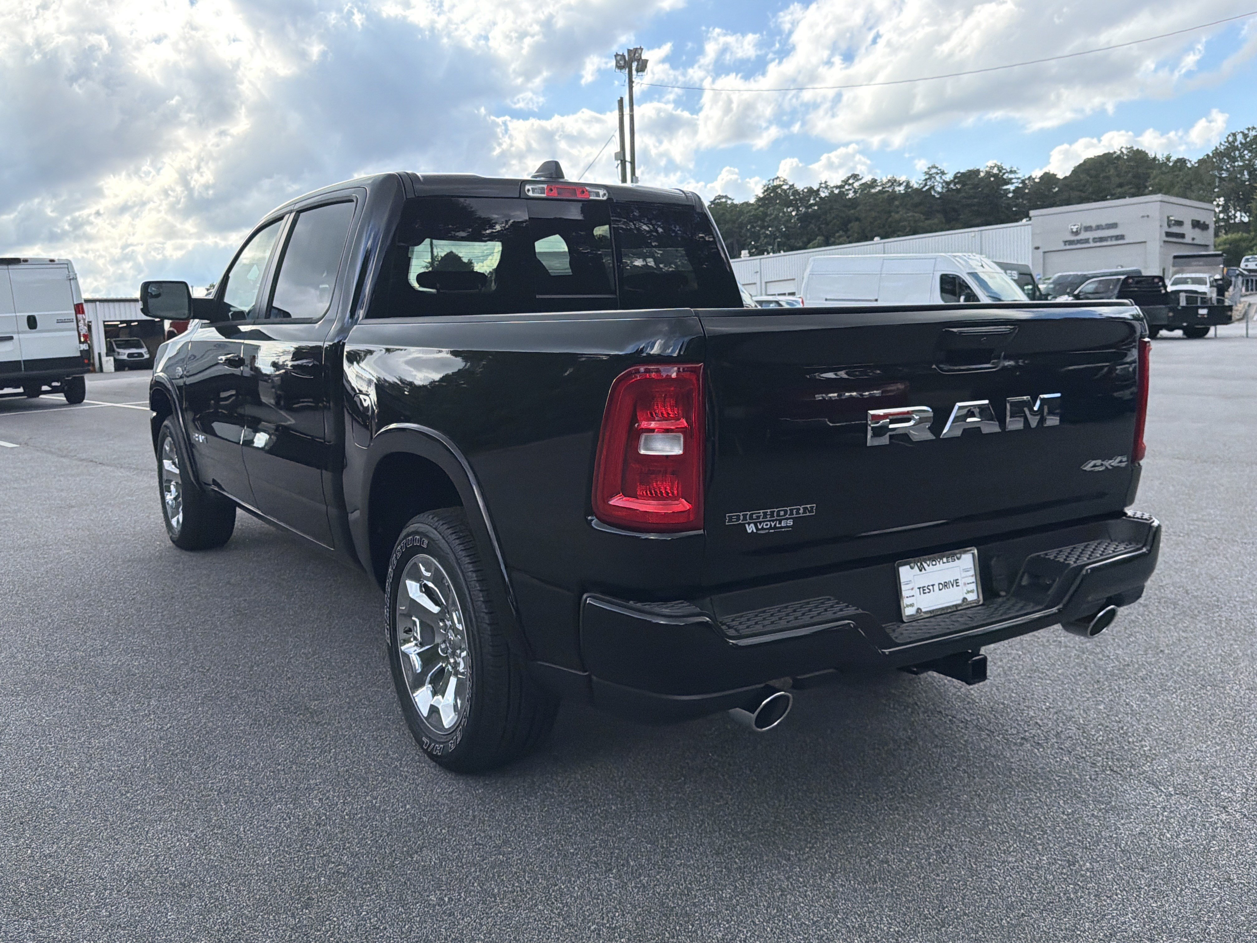 New 2026 Diamond Black Crystal Pearlcoat RAM Big Horn/Lone Star image 6