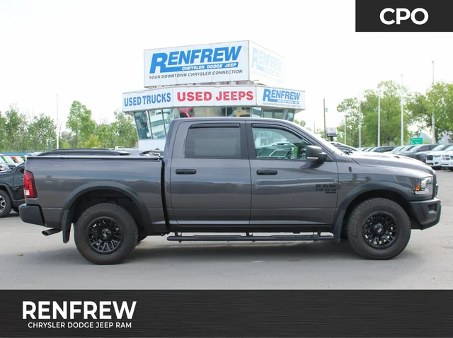 2023 RAM 1500 Classic Warlock * No Accidents | Heated Seats | Alpine | Tonneau Cover | Android Auto | Backup Camera