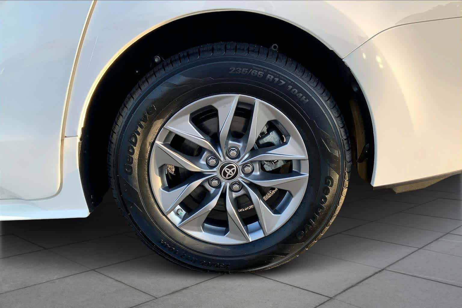 Used 2021 Super White Toyota LE image 11