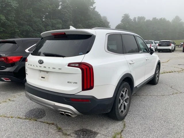 Used 2020 Snow White Pearl Kia EX image 7
