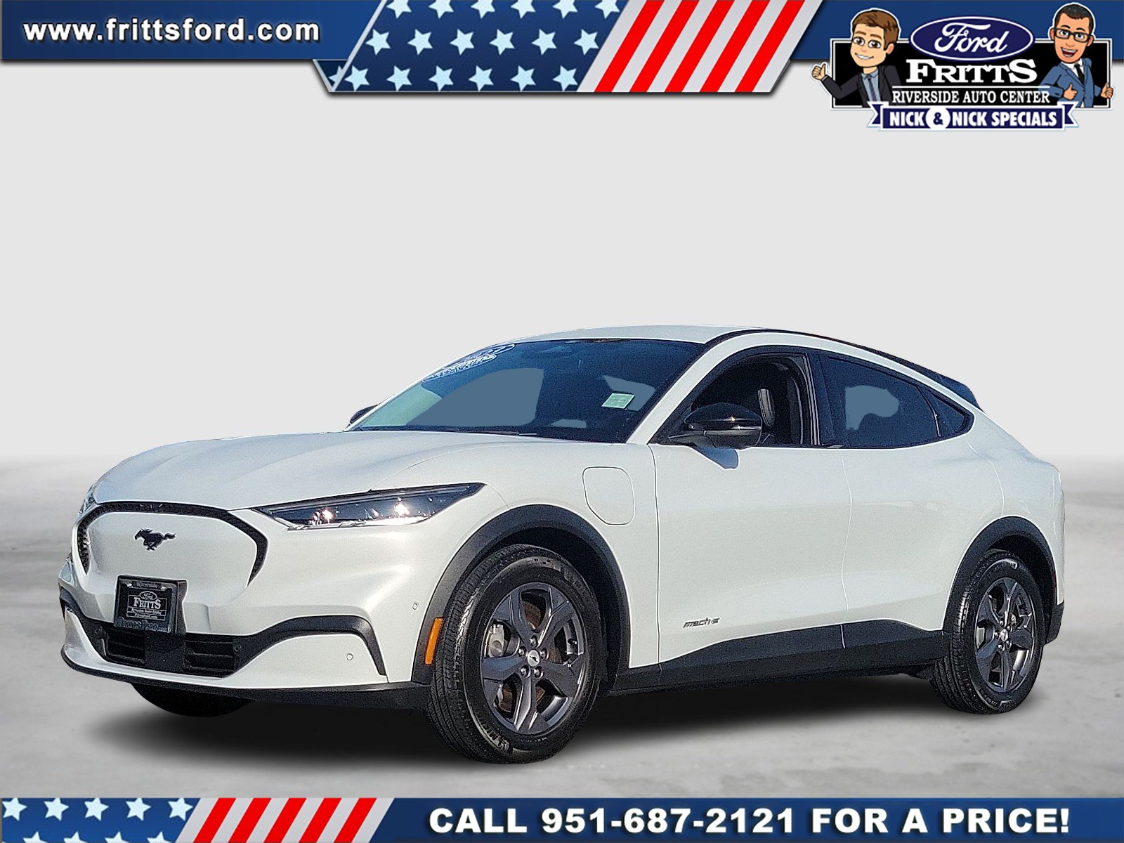 Certified Used 2023 White Metallic Ford Select image 1