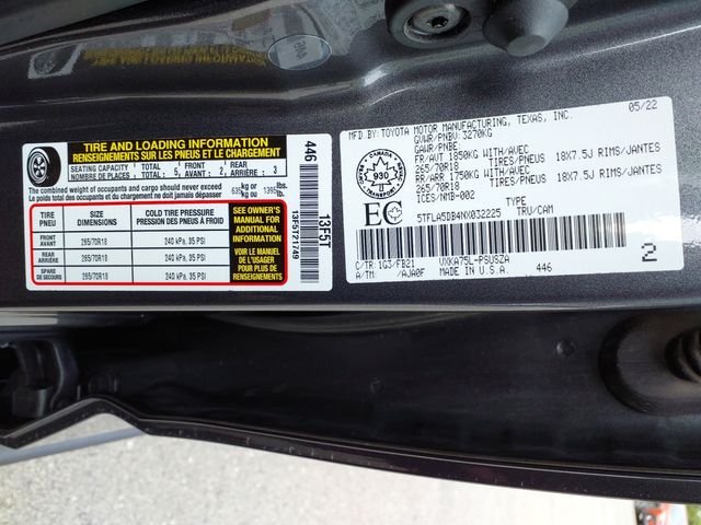 Used 2022 Gray Toyota SR5 image 24