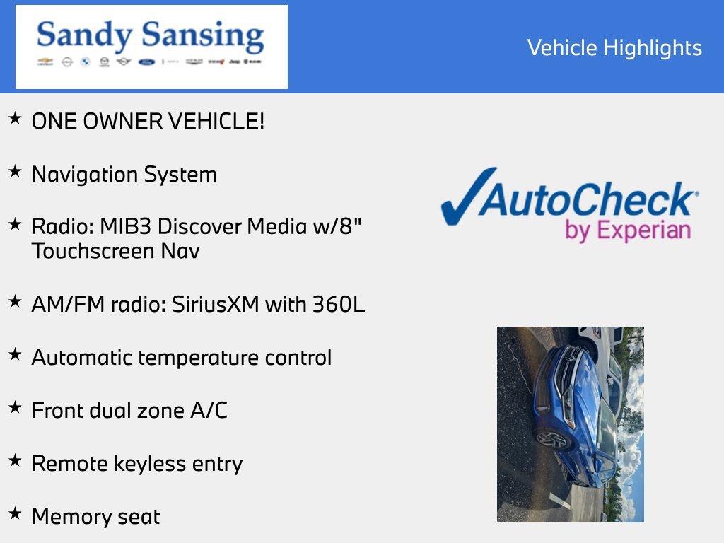 Used 2022 Blue Volkswagen 1.5T SEL image 7