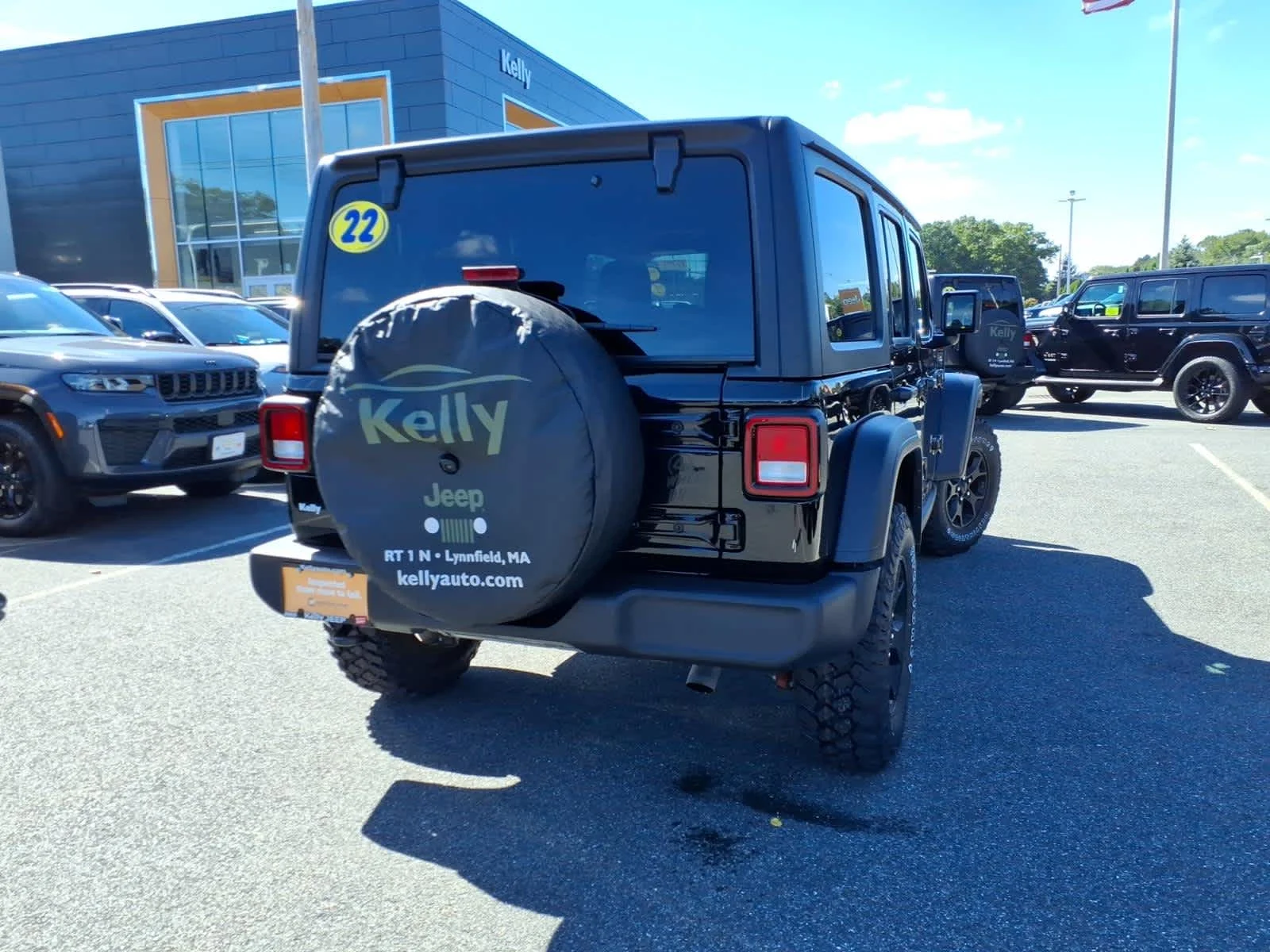 Certified Used 2022 Black Clearcoat Jeep Unlimited Willys image 8