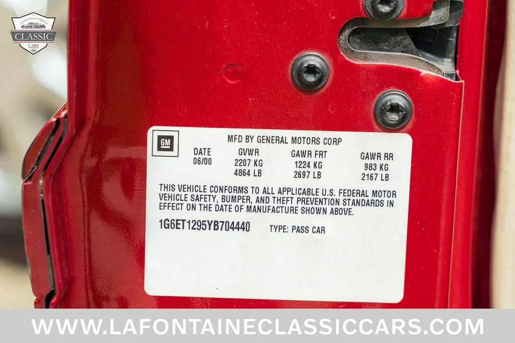 Used 2000 Red Cadillac ETC image 14