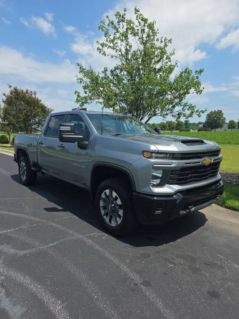 Used 2024 Sterling Gray Metallic Chevrolet Custom image 1